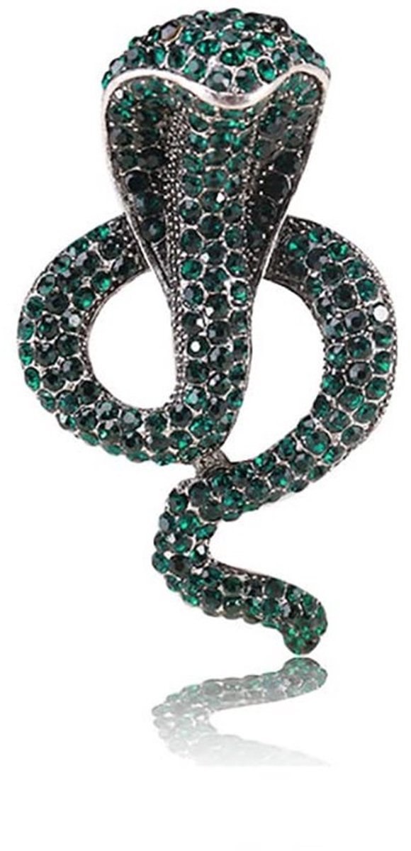 Store_8 - Retro Cobra Slang Broche - Dier Pins - Hoogwaardige