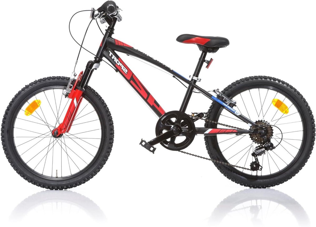 Kinderfiets - Jongensfiets - Buiten Spelen - Lichtgewicht Aluminium - 20 Inch - Zwart
