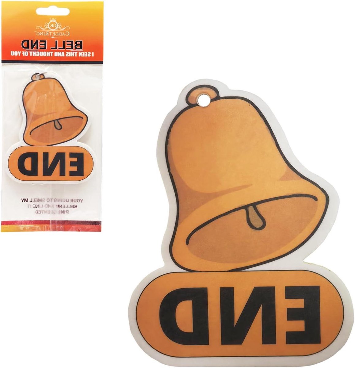 Auto Luchtverfrisser - Geurhanger Auto - Auto Opfrissen - Uniek Cadeau Idee - 7x8.7 cm - Afgebeeld