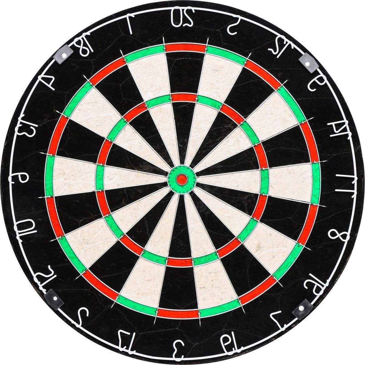 Dartbord - Klassiek bord - Darts spelen - Sisal materiaal - Standaard maat - Multicolor
