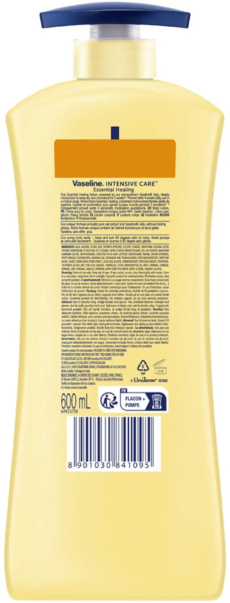 Vaseline Bodylotion - Essential Healing 600 ml van Merkloos — afbeelding 4