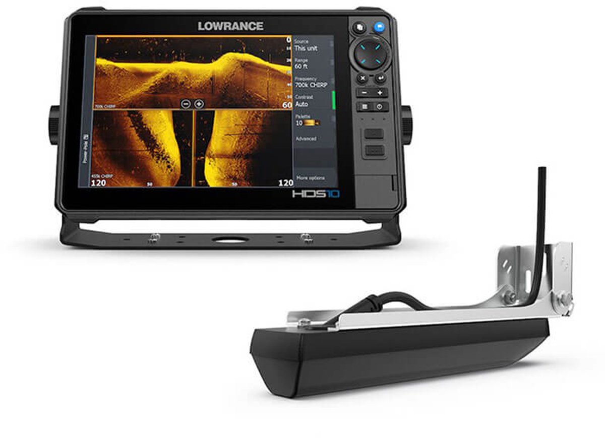 Lowrance Hds Pro 10´´ Active Imaging Hd 3en1 Plotter Met Transducer En Cartografie Transparant 325 x 207 x 122 mm