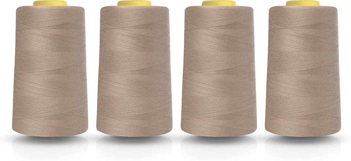 Polyester Naaigaren - Lockgaren Kegels - Kleding Maken - 100% Polyester - 5x 5000 Yards - Multicolor