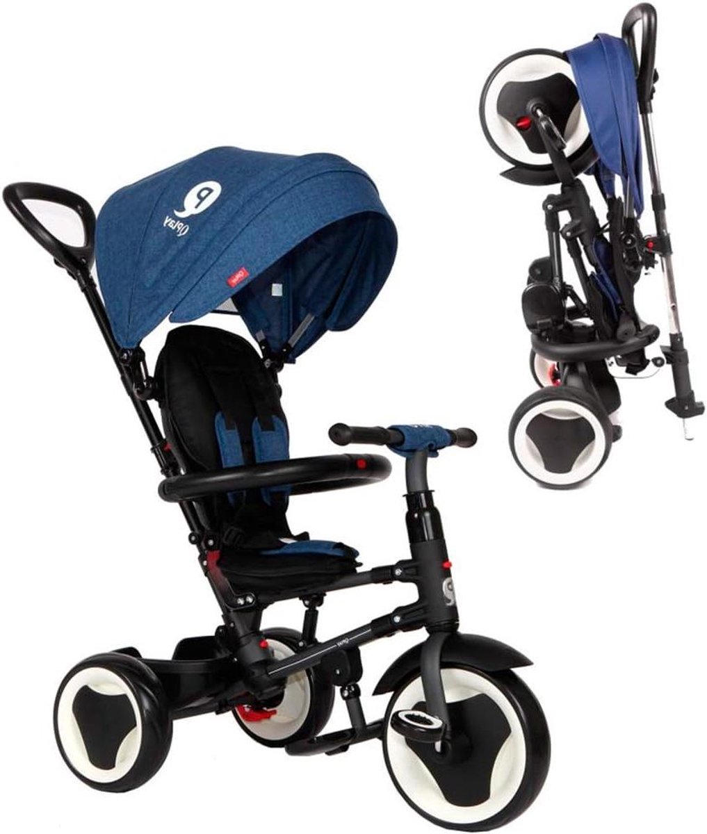 Opvouwbare Buggy - Kinderwagen - Onderweg Reizen - 3-in-1 Functie - 76 x 49 x 96 cm - Blauw