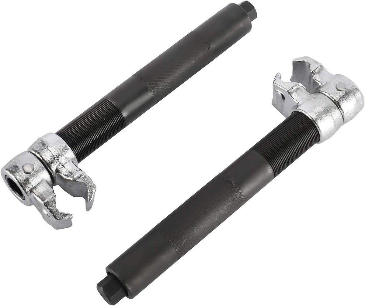 Veercompressor - Schroefveer Compressor - Ophanging Reparatie - Verstelbare Zekering - 280 mm - Zwart