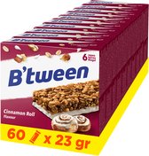 B'tween Cinnamon Roll - Mueslirepen - Muesli - 60 repen x 23 gram