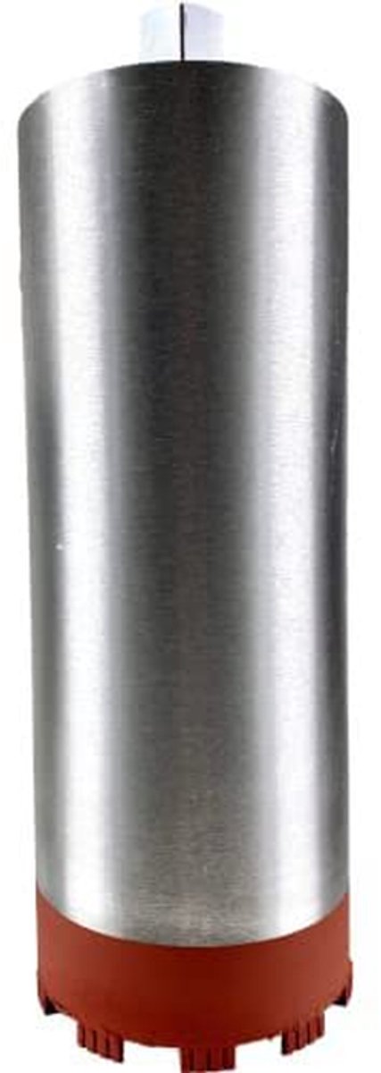 Diamantboorkroon - Kernboor - Boren in Steen - Turbo Segment - 400 mm Lengte - Zilver