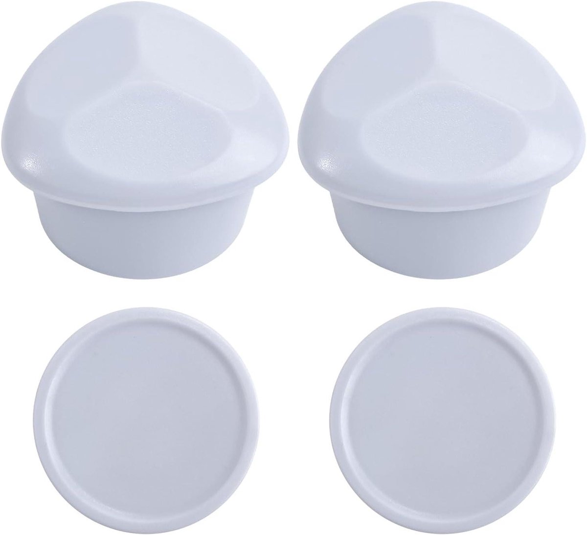 Kinderbeveiliging kast - Magnetisch slot - Babykamer inrichten - Onzichtbaar zonder boren - 2 sleutels - Wit
