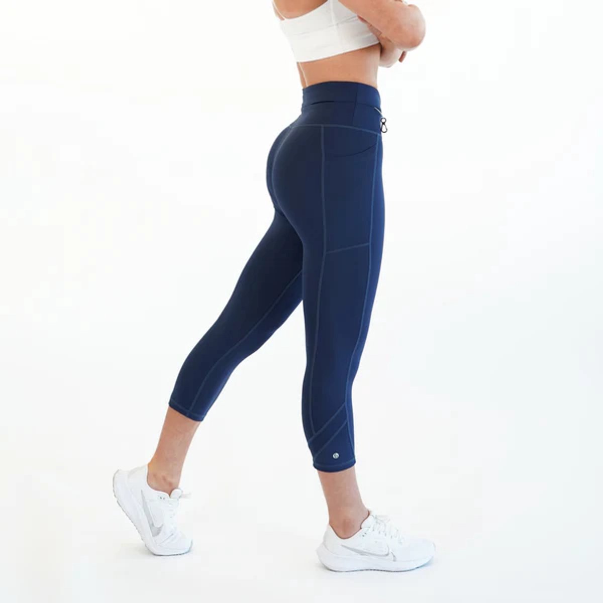 FlipBelt Crop - Sportlegging - Heupband - Runningbelt - Hardlopen - Fitness - Dames - Midnight blue - XL