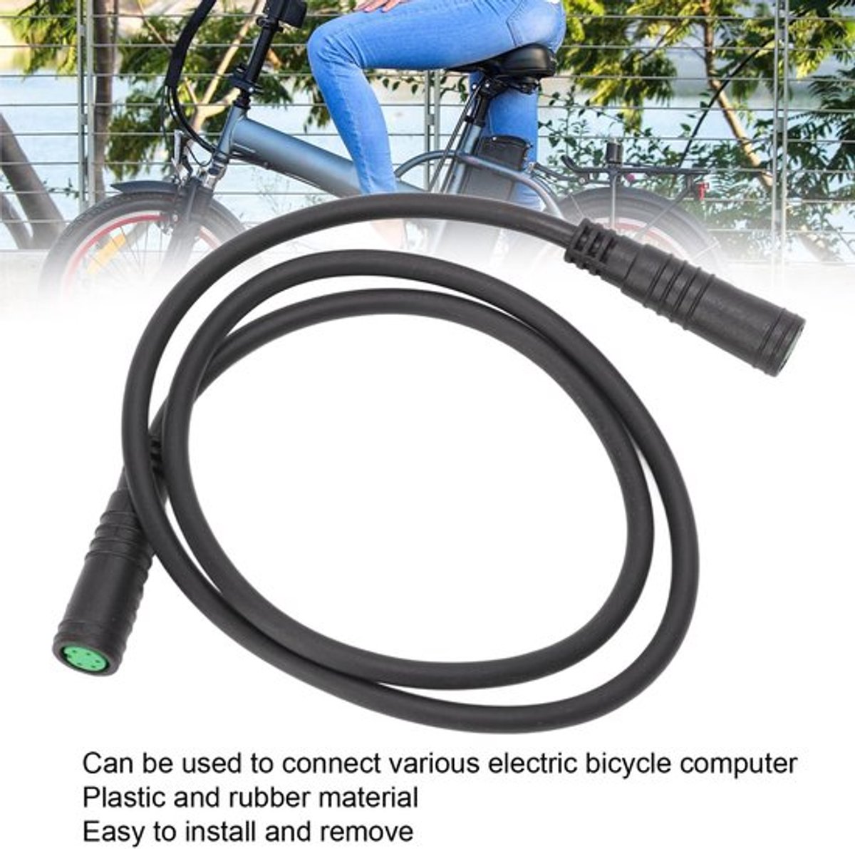 Jhubersproducts - Fiets Computer Verlengkabel - Elektrische Fiets