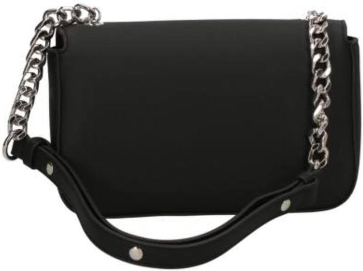 Dames Schoudertas - Handtas - Dagelijks Gebruik - Stijlvol Design - 24 cm - Zwart
