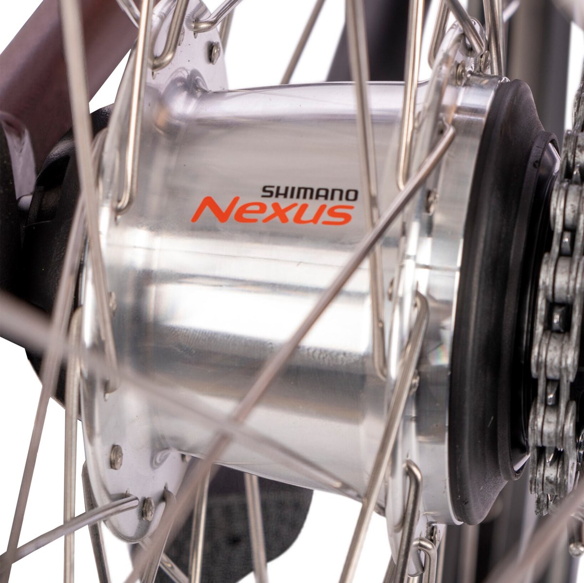 SAXXX Deluxe Sport - Elektrische fiets - 28 inch - mat grijs-zilver thumbnail 5