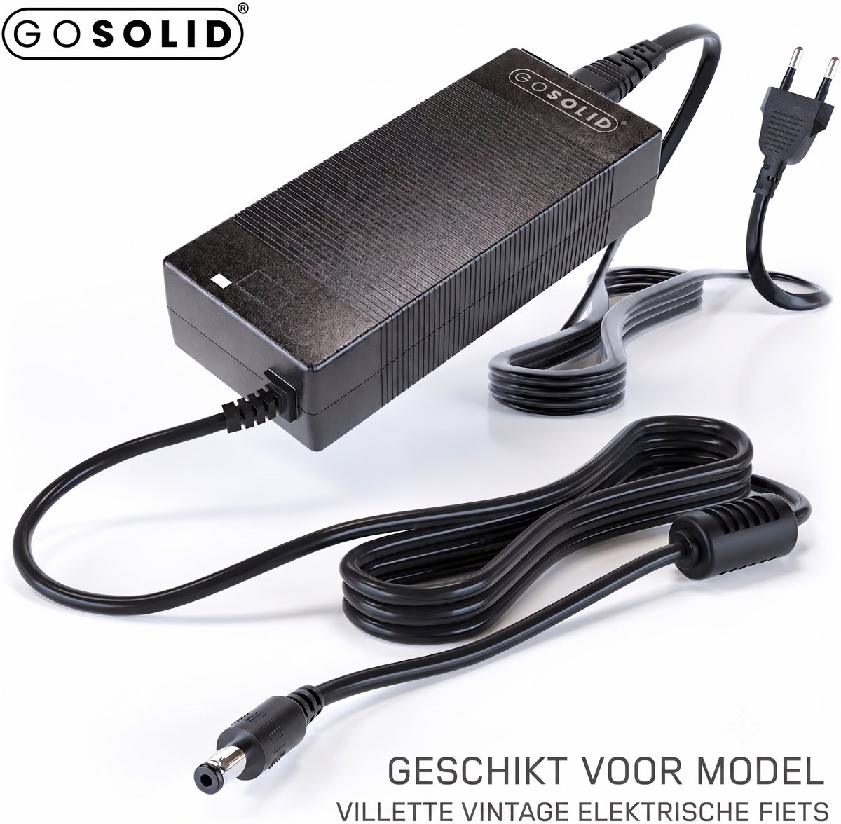 GO SOLID! Oplader 42V geschikt voor Villette Vintage elektrische fiets