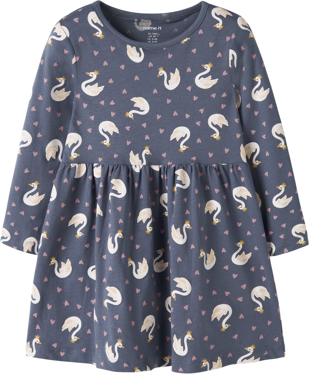 NAME IT- NMFVILISA LS DRESS - Meisjes - Jurk