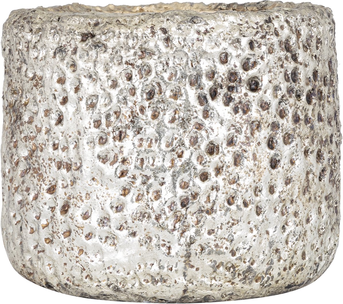 PTMD Smith Champagne Iron Pot With Holes L