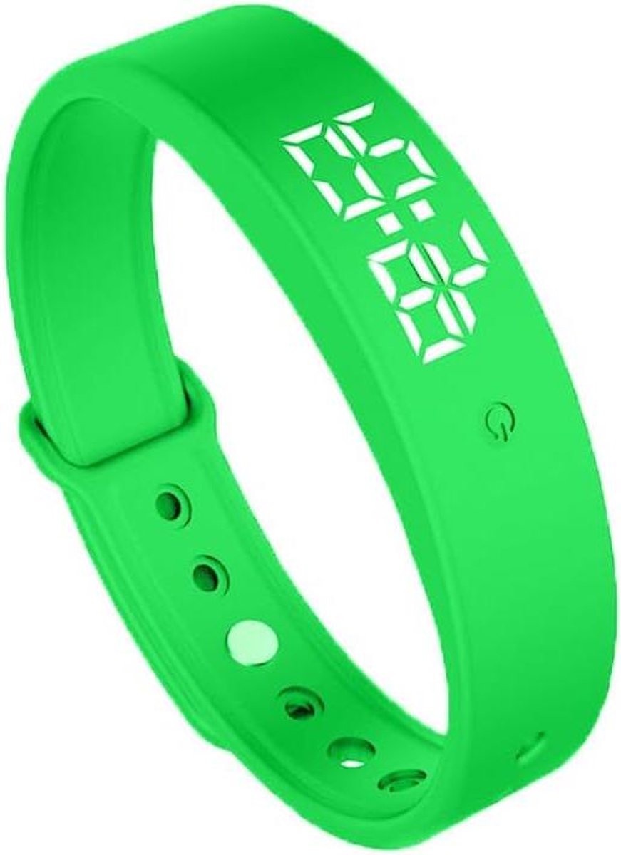 Vibratie Alarm - Herinnering Horloge - Dagelijkse Planning - Programmeerbare Trillingen - 9x9x2 cm - Zwart