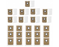 24-delige set stofzakken voor Eufy Clean L60 SES / L60 Hybrid SES / L50 SES robotstofzuigers stofzakken-2,5 liter