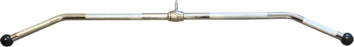 Zijstang - Handgreep - Rugtraining - Brede greep - 5 kg - Zwart