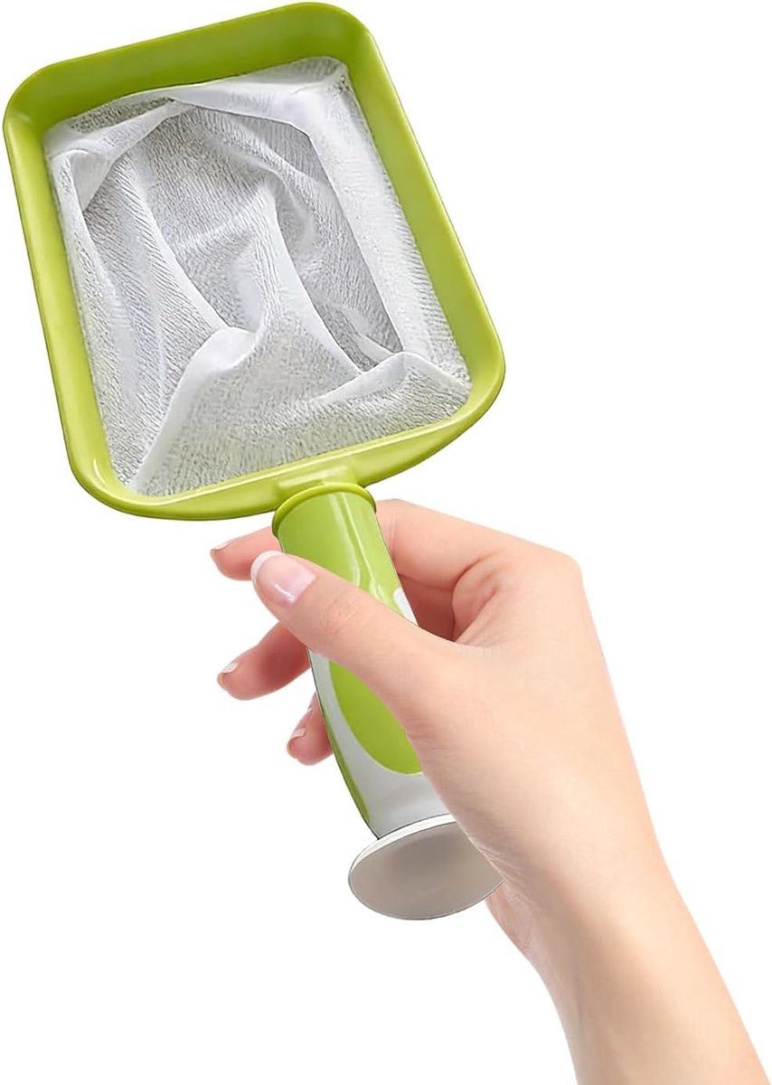 Zwembad-skimmer-net – fijnmazige schepreiniger, afneembare handgreep, bladvanger, vijver, spa, aquarium, tank reinigingsgereedschap, achtertuin, terras, meer, rivier, outdoor,