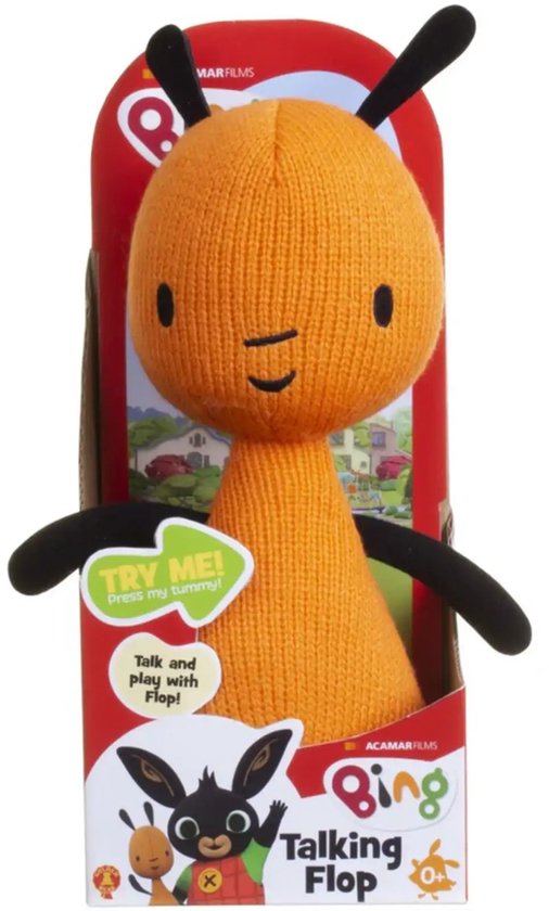 BING Pratende Flop Knuffel - 27 cm - Nederlands