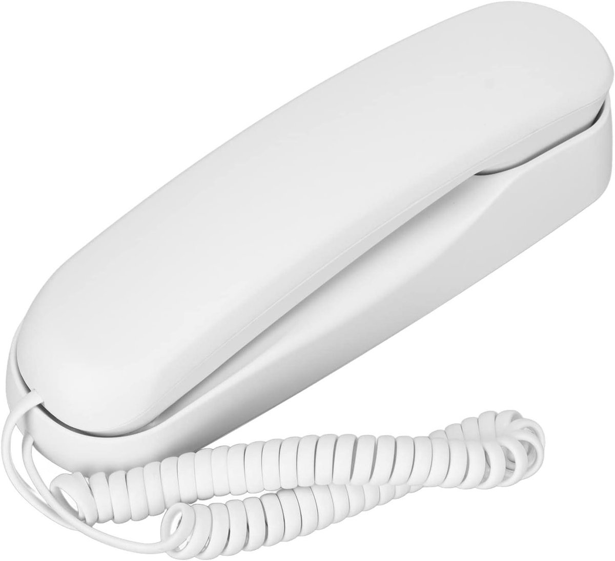 Vaste Telefoon - Wired Telefoon - Thuis Bellen - Ophangen of Plaatsen - Standaard Formaat - Wit