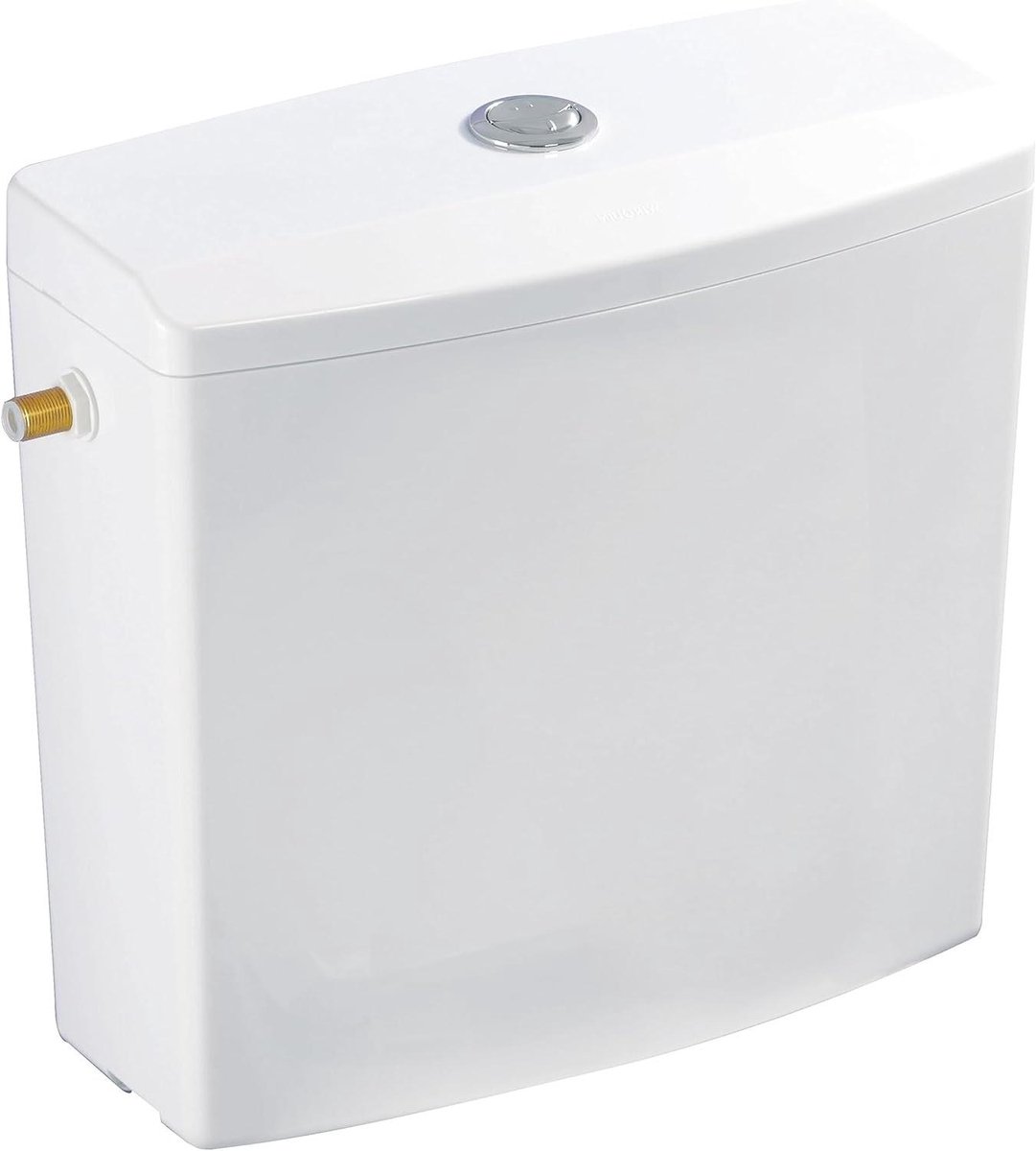 Toilet Tank - WC Reservoir - Water Besparen - Antibacteriële Behandeling - 3L/6L Dubbel - Wit