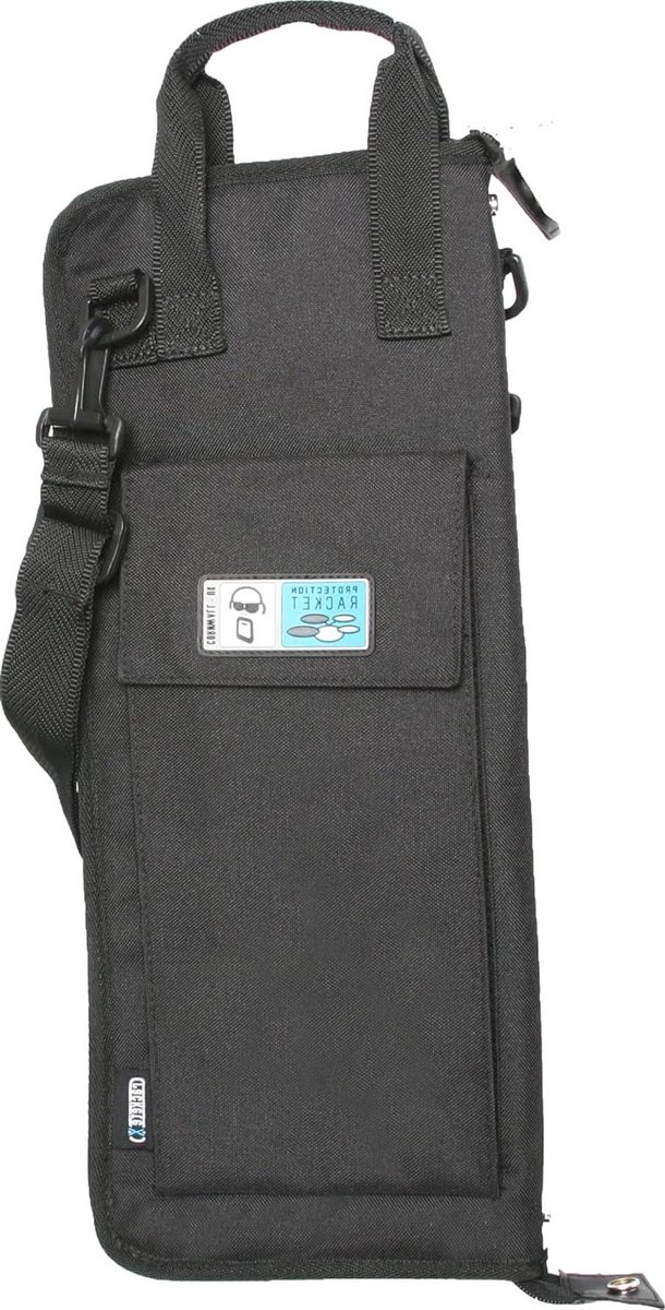 Stokken Tas - Percussie Tas - Muziek Optredens - Verstelbare Banden - 50 cm Lengte - Zwart