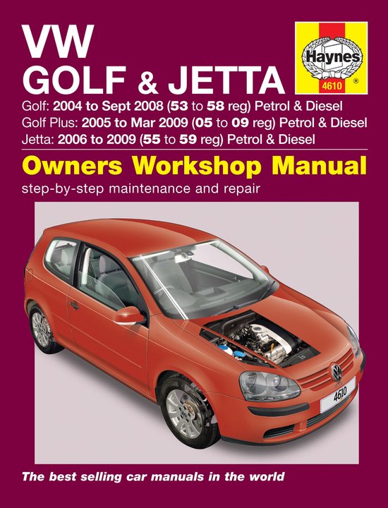 VW Golf & Jetta Service and Repair Manua - cover