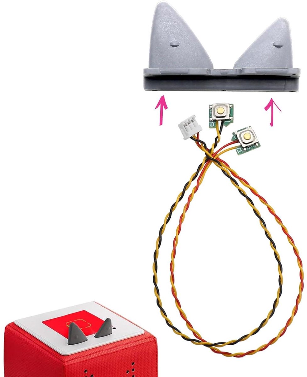 Vervangende kabel - Toetsen set - Audiobox reparatie - Speciaal op maat gemaakt - 18 x 06 x 02 cm