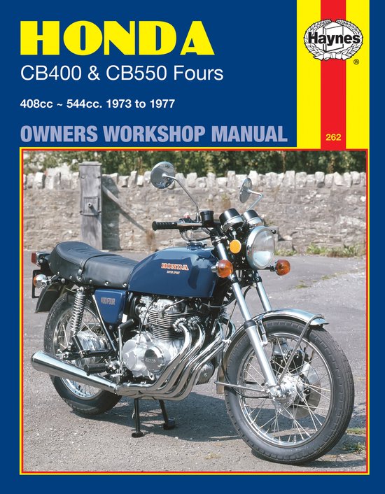 Honda CB400 CB550 Fours 73 77 - cover