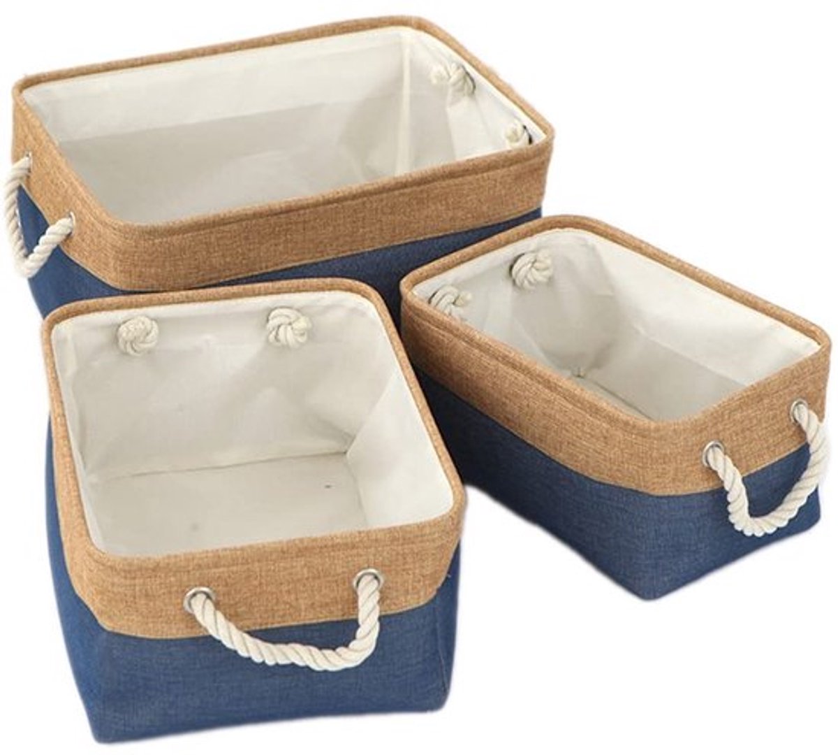 OmGoods - Dailygoody - Opbergmand - Organizer - Duurzaam linnen