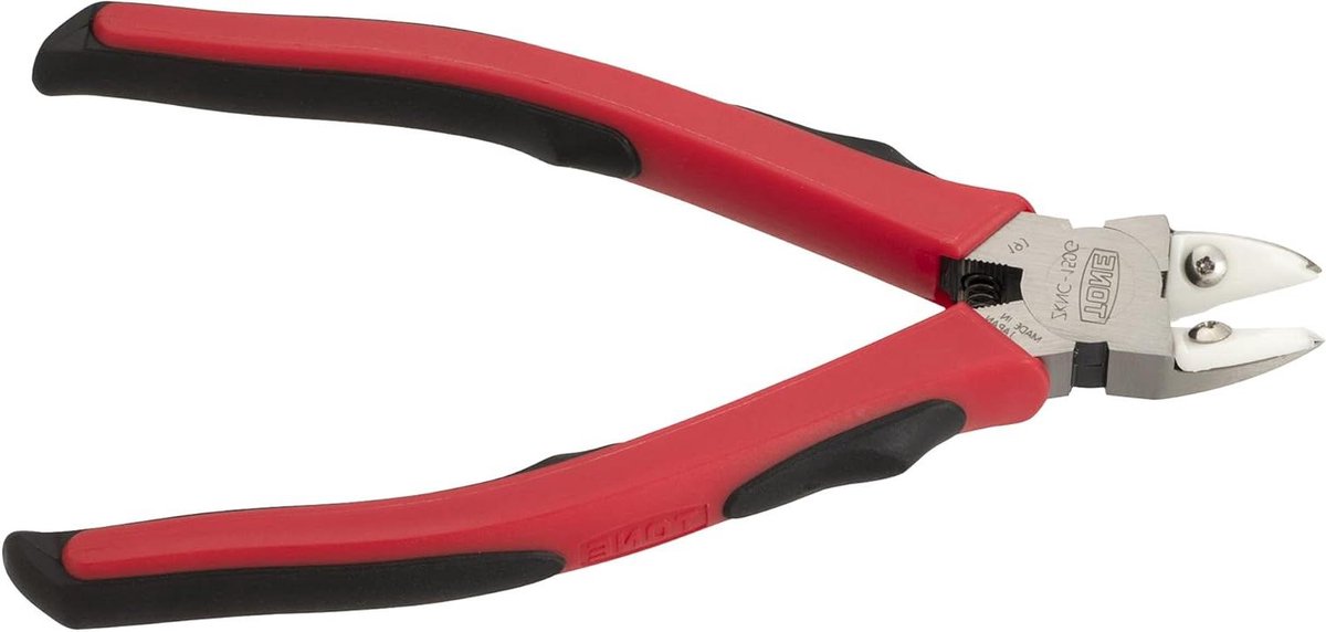 Knip en houd tang - Kabelbindertang - Kabelbinders knippen - Houdt snijresten vast - 171 cm - Rood