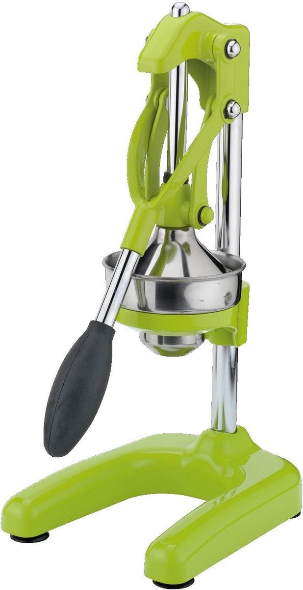 Professionele Vruchtenpers - Citruspers Handpers - Sap Persen - Zwaar Metaal Design - 18 x 22 x 43 cm - Groen
