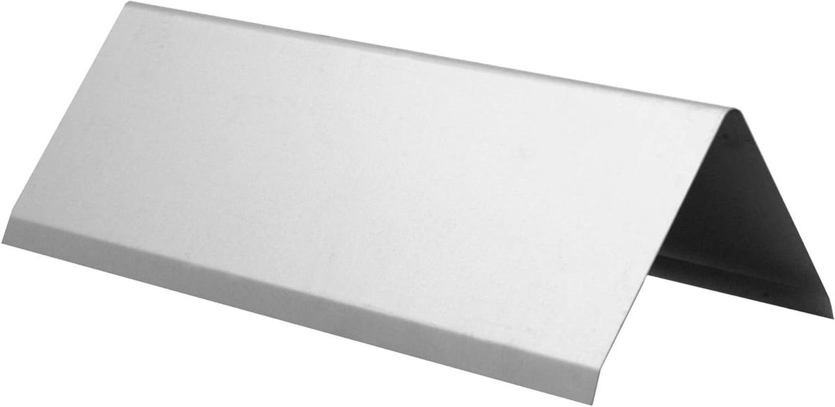 Nokplaat Aluminium - Dakgootstuk Hoek - Dak Beschermen - 80 Graden Hoek - 200 cm - Zilver