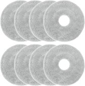 (8-pack)Dweilpads reserveonderdelen voor Dreame L10 Ultra/ L10S Pro / L10S Ultra Heat/ L10 Prime/ L20 L30 L40 L50 Ultra/ X30 X40 X50 Ultra/Mova E30 V50 Ultra P10 P50 Pro Ultra Robot dweildoeken