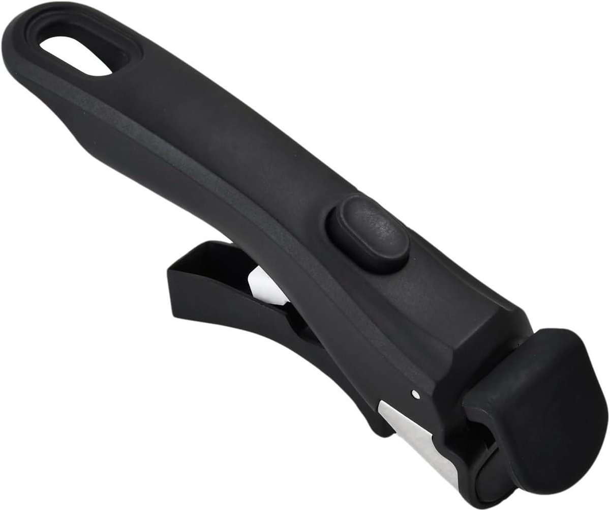 Afneembare Panhandgreep - Universele Handgreep - Veilig Koken - Hittebestendig Bakeliet - 19 cm Lengte - Zwart