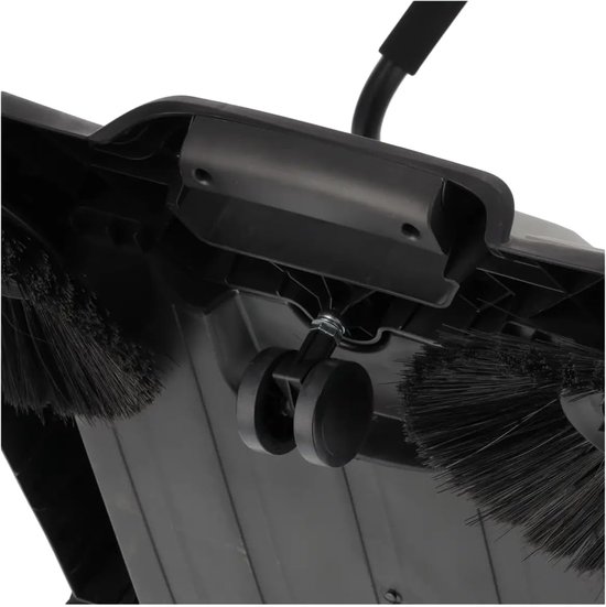 Handveegmachine - Veegmachine Vegen - Opritten Schoonmaken - Grote Werkbreedte - 650 mm - Grijs — afbeelding 5