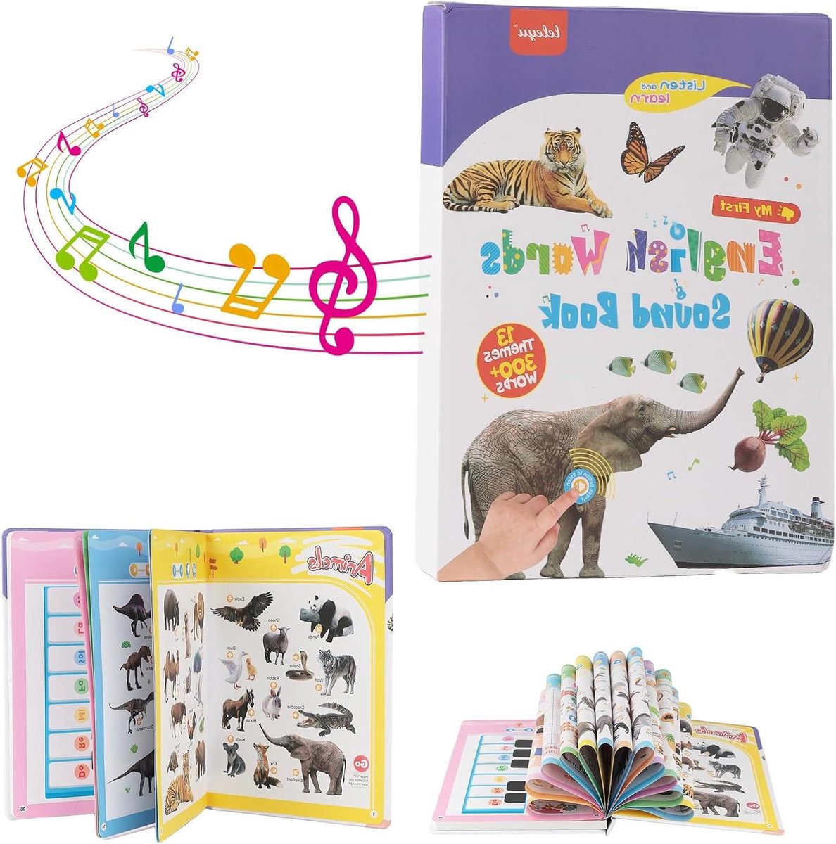 Leerboek Woorden - Woordenboek Kinderen - Woordenschat Leren - Interactieve Functies - 11 Liter - Niet gespecificeerd