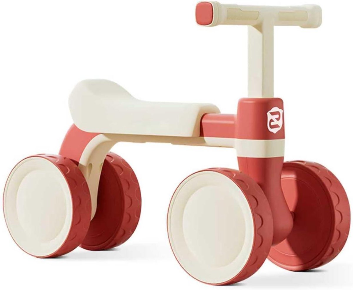 Kinderdriewieler - Loopfiets - Buiten spelen - Pedaalkracht aandrijving - 53 cm pakket - Roze