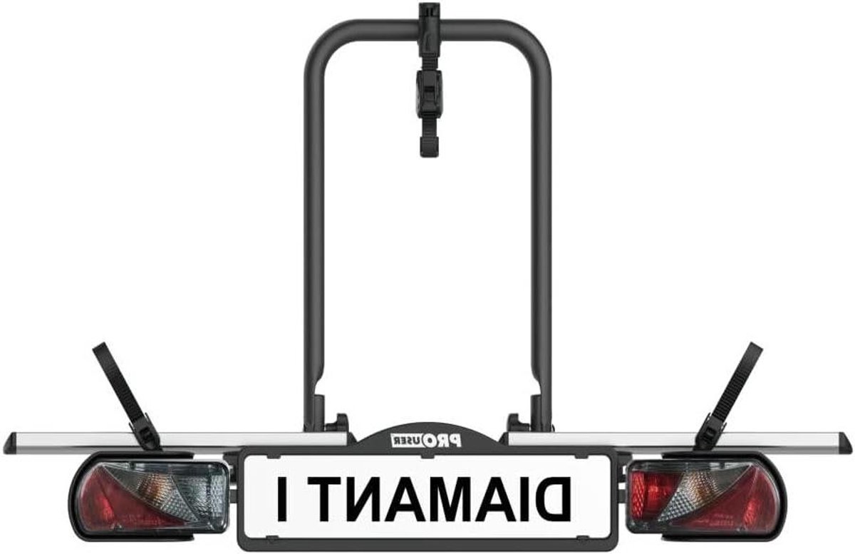 Fietsendrager - Fietsdrager Trekhaak - Fietsen Vervoeren - Snelkoppeling - 30 kg draaggewicht - Zwart
