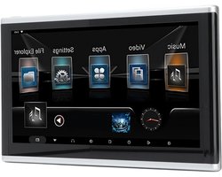 Hoofdsteun Monitor - Autoscherm DVD - Reizen met Kinderen - Touchscreen Bediening - 10.1 Inch - Zwart