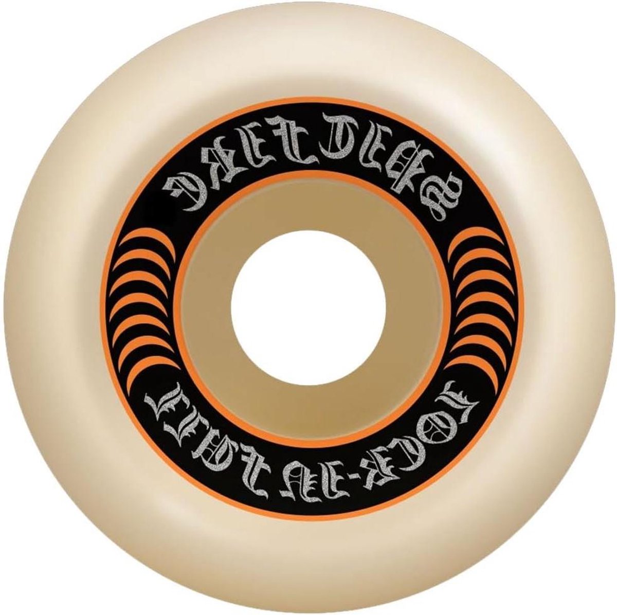 Skateboard Wielen Wielen Set Skateboarden Asymmetrisch Ontwerp 55mm 99A Natuurlijk