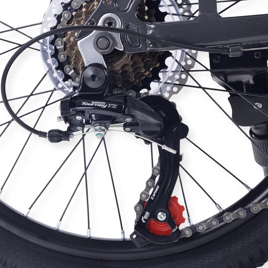 Kinder Mountainbike 20 Inch Lichtgewicht Aluminium Frame Grijs van Kinder — afbeelding 5