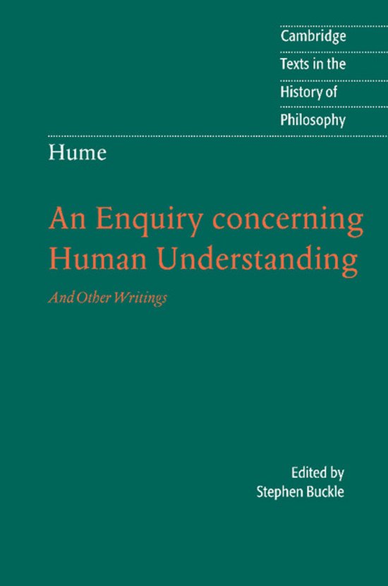 Hume Enquiry Concerning Human Understand