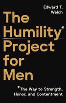Boekcover: "The Humility Project for Men" door Edward T. Welch. Goudkleurige tekst op zwarte achtergrond.