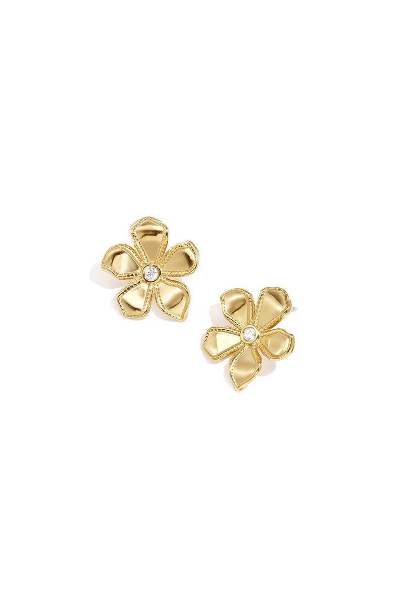 Hibiscusbloem studs