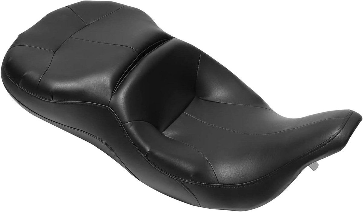 Passagiers Zitkussen - Motor Zitje Achterbank - Comfortabel Rijden - Geïntegreerd Ophangsysteem - 83x43x26 cm - Zwart