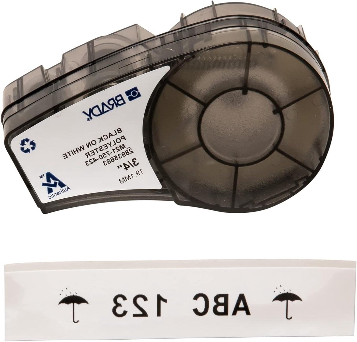 Polyester Etikettenrol - Label Tape Sticker Rol - Componenten Markeren - Bestand tegen chemicaliën en vocht