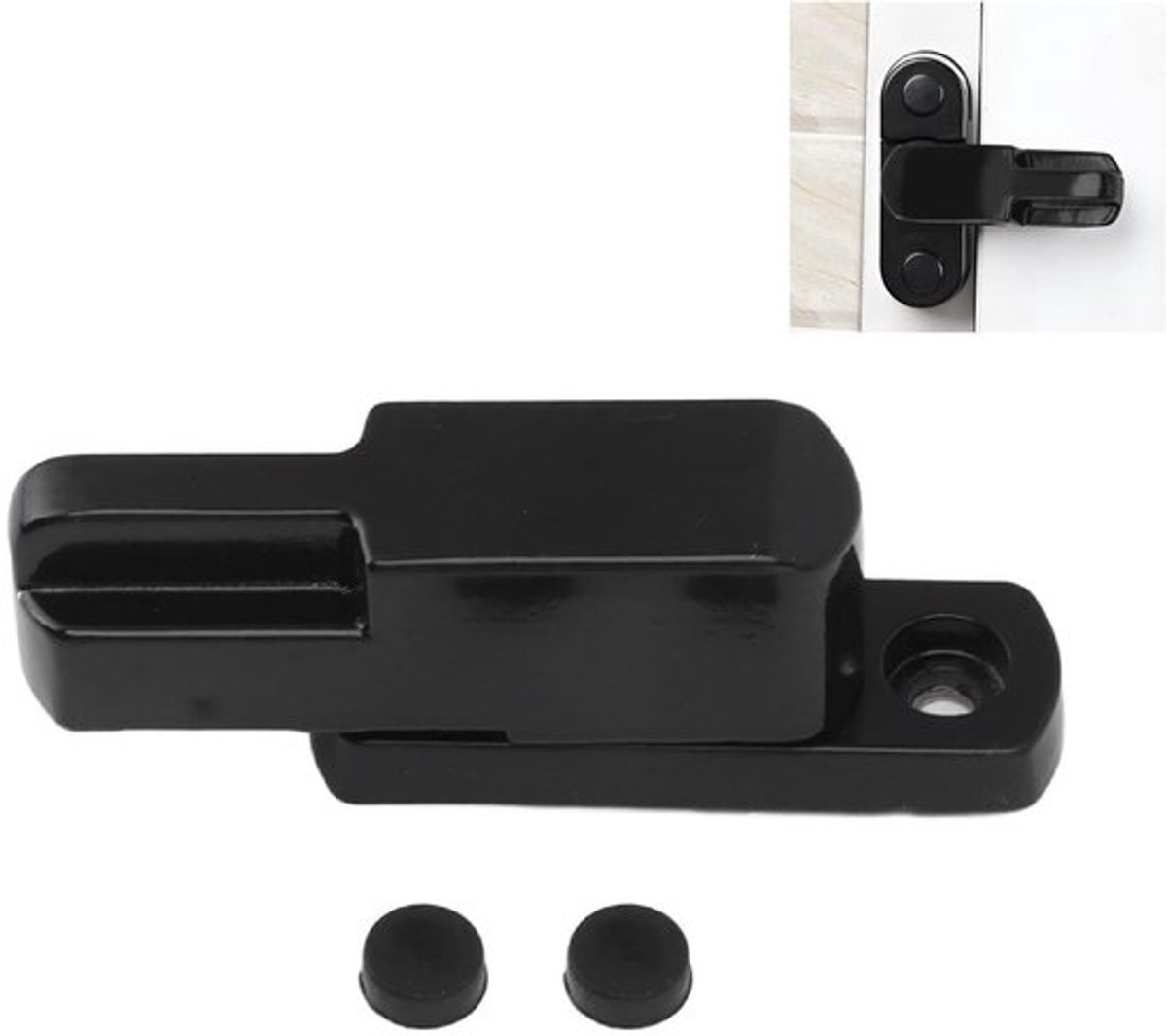 Vt products - Sjerp Lock - Kindveilige Vensterbeveiliging - Zwart