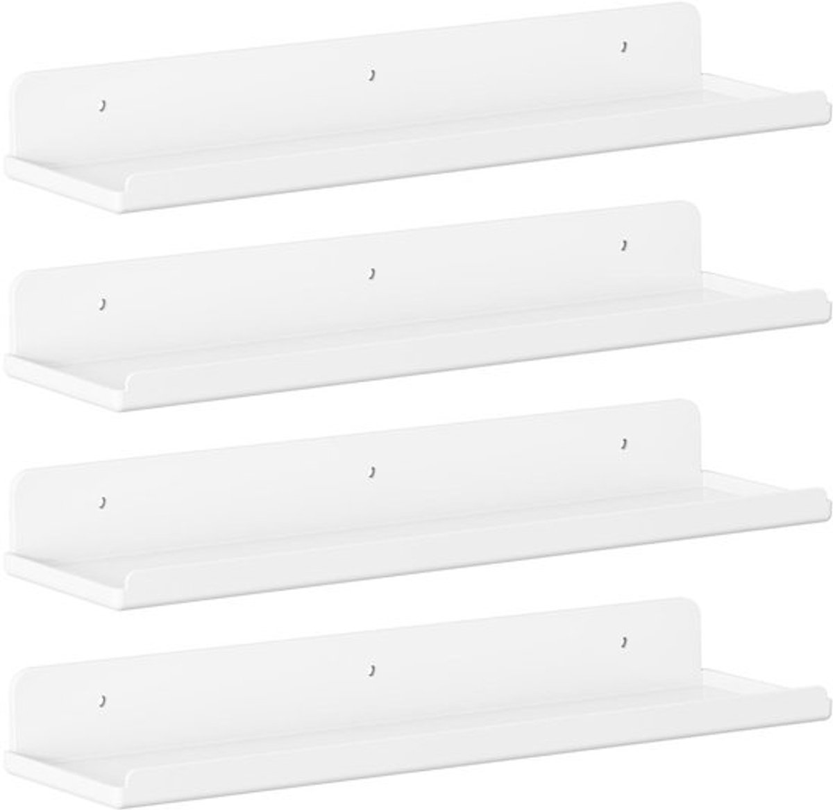 Store_9 - Hangende Planken - Wandplanken voor Boekenkast - Witte